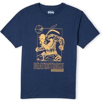 Batman Villains Deathstroke Herren T-Shirt - Navy - M von Batman