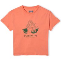 Batman Villains Poison Ivy Damen Cropped T-Shirt - Korallenrot - XS von Original Hero