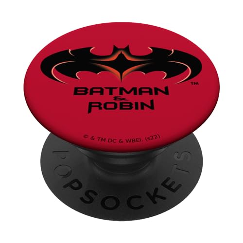 Batman and Robin (1997) Logo and Symbol PopSockets Klebender PopGrip von Batman