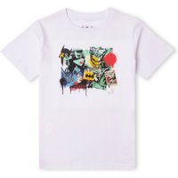 DC Batman Collage Kids' T-Shirt - White - 11-12 Jahre von Batman