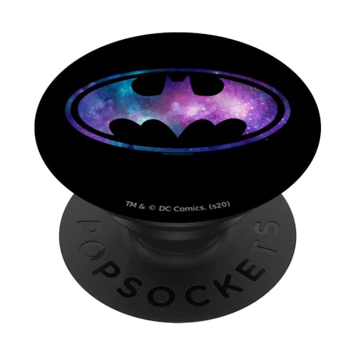 PopSocket : PopGrip Batman Galaxy Signal - PopSockets Ausziehbarer Sockel und Griff für Smartphones und Tablets von Batman