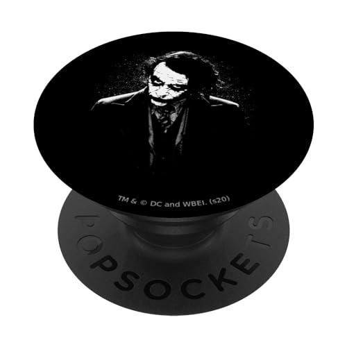 PopSocket : PopGrip The Dark Knight Dark Joker PopSockets Ausziehbarer Sockel und Griff für Handys/Tablets mit Tauschbarem Top von Batman