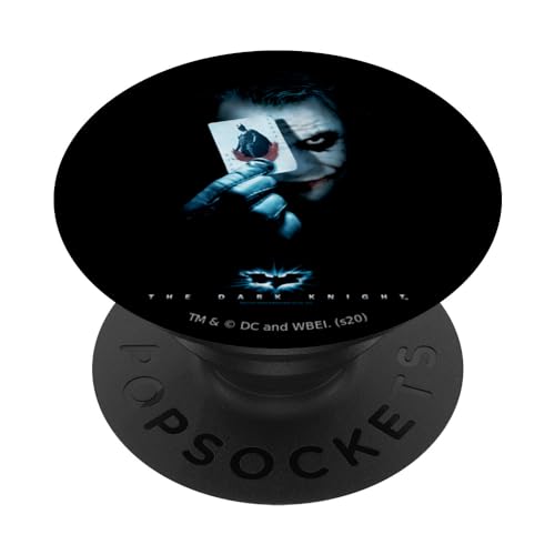 PopSocket : PopGrip The Dark Knight Joker PopSockets Ausziehbarer Sockel und Griff für Handys/Tablets mit Tauschbarem Top von Batman