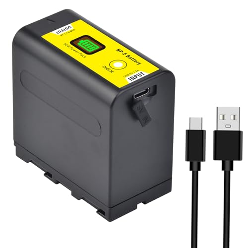 Batmax NP-F970 NP F970 Akku mit Typ-C-Ladeanschluss Kompatibel mit Sony NP-F550/570/750/770/930/960/970 Sony DCR-VX2100 DSR-PD170 FDR-AX1 DR-AX2000 HDR-FX1 HDR-FX7 Batmax NP-F970 NP F970 Akku mit Typ-C-Ladeanschluss Kompatibel mit Sony NP-F550/570/750/770/930/960/970 Sony DCR-VX2100 DSR-PD170 FDR-AX1 DR-AX2000 HDR-FX1 HDR-FX7 von Batmax