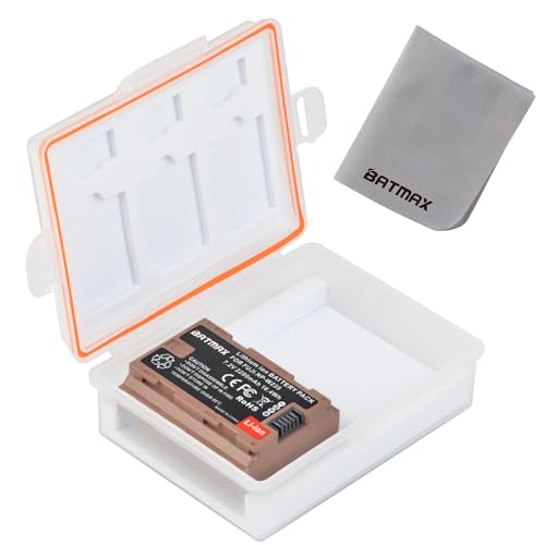 Batmax NP-W235 Ersatz-Akku mit USB-Anschluss und Batteriefach & Speicherkartenetui Kompatibel mit Fujifilm X-T5, X-T4, X-H2S, GFX100S, GFX 50S II, VG-XT4 vertikale Kamera von Batmax