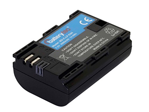 Batterytec Ersatzbatterie für Canon Kamera LP-E6N, EOS 5D Mark IV, 5D Mark II,EOS R5 R6, EOS 5D Mark III, EOS 5DS, EOS 5DS R, 6D, 7D, 60D, EOS 80D, EOS 70D. Batterytec Ersatzbatterie für Canon Kamera LP-E6N, EOS 5D Mark IV, 5D Mark II,EOS R5 R6, EOS 5D Mark III, EOS 5DS, EOS 5DS R, 6D, 7D, 60D, EOS 80D, EOS 70D. von Batterytec