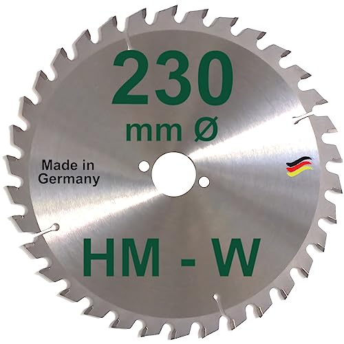 HM Sägeblatt 230 x 30 mm Zähne 34 W Kreissägeblatt Handkreissäge Hartmetall 230mm Ersatzsägeblatt für AEG/Atlas Copco/Bosch/Festo/Haffner/Holzer-Her/Scheer HM Sägeblatt 230 x 30 mm Zähne 34 W Kreissägeblatt Handkreissäge Hartmetall 230mm Ersatzsägeblatt für AEG/Atlas Copco/Bosch/Festo/Haffner/Holzer-Her/Scheer von BauSupermarkt24