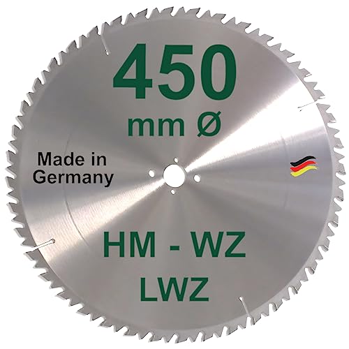 HM Sägeblatt 450 x 30 mm LWZ Hartmetall Präzision Kreissägeblatt 450mm Wechselzahn mit Spanabweiser für Naturholz Hartholz Leimholz Wippsäge Kreissäge Kappsäge Gehrungssäge Brennholzsäge Tischsäge HM Sägeblatt 450 x 30 mm LWZ Hartmetall Präzision Kreissägeblatt 450mm Wechselzahn mit Spanabweiser für Naturholz Hartholz Leimholz Wippsäge Kreissäge Kappsäge Gehrungssäge Brennholzsäge Tischsäge von BauSupermarkt24
