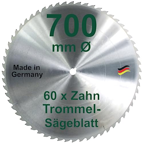 HM Sägeblatt 700 mm HMP Wechselzahn Trommelsägeblatt Brennholz Hartholz Weichholz Furniere Kreissägeblatt Trommelsäge Revolversäge 700mm 6 mm Schnittbreite Revolver-Säge Revolversägeblatt von BauSupermarkt24