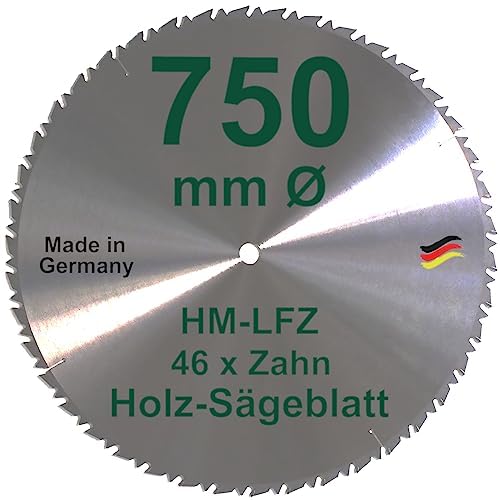 Sägeblatt Hartmetall LFZ 750 x 30 mm Zähne 46 für Tischkreissägen Wippkreissägen Brennholzsägen für Naturholz Brennholz Sägeblatt Hartmetall LFZ 750 x 30 mm Zähne 46 für Tischkreissägen Wippkreissägen Brennholzsägen für Naturholz Brennholz von BauSupermarkt24