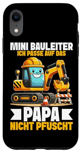 Mini Bauleiter Baustelle Jungen Bagger Kinder Bauindustrie Hülle für iPhone XR Mini Bauleiter Baustelle Jungen Bagger Kinder Bauindustrie Hülle für iPhone XR von Bauarbeiter Baumaschinen Kinder Geschenke Jungen