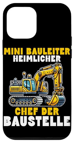 Mini Bauleiter Heimlicher Chef Der Baustelle Jungen Kinder Hülle für iPhone 12 mini Mini Bauleiter Heimlicher Chef Der Baustelle Jungen Kinder Hülle für iPhone 12 mini von Bauarbeiter Baumaschinen Kinder Geschenke Jungen