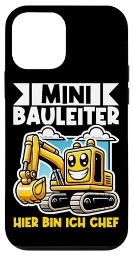Mini Bauleiter Hier Bin Ich Chef Bagger Baustelle Kinder Hülle für iPhone 12 mini Mini Bauleiter Hier Bin Ich Chef Bagger Baustelle Kinder Hülle für iPhone 12 mini von Bauarbeiter Baumaschinen Kinder Geschenke Jungen