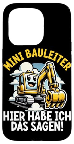 Mini Bauleiter Hier Habe Ich Das Sagen Bagger Baustelle Hülle für iPhone 15 Pro Mini Bauleiter Hier Habe Ich Das Sagen Bagger Baustelle Hülle für iPhone 15 Pro von Bauarbeiter Baumaschinen Kinder Geschenke Jungen