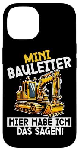 Mini Bauleiter Hier Habe Ich Das Sagen Baustelle Bagger Hülle für iPhone 14 Mini Bauleiter Hier Habe Ich Das Sagen Baustelle Bagger Hülle für iPhone 14 von Bauarbeiter Baumaschinen Kinder Geschenke Jungen