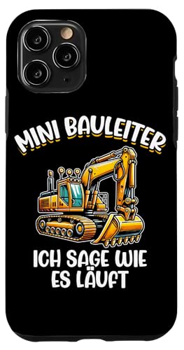 Mini Bauleiter Ich Sage Wie Es Läuft Bagger Baustelle Kinder Hülle für iPhone 11 Pro Mini Bauleiter Ich Sage Wie Es Läuft Bagger Baustelle Kinder Hülle für iPhone 11 Pro von Bauarbeiter Baumaschinen Kinder Geschenke Jungen
