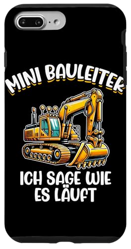 Mini Bauleiter Ich Sage Wie Es Läuft Bagger Baustelle Kinder Hülle für iPhone 7 Plus/8 Plus Mini Bauleiter Ich Sage Wie Es Läuft Bagger Baustelle Kinder Hülle für iPhone 7 Plus/8 Plus von Bauarbeiter Baumaschinen Kinder Geschenke Jungen
