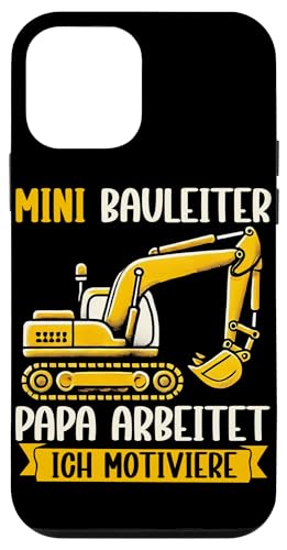 Mini Bauleiter Papa Arbeitet Ich Motiviere Bagger Kinder Hülle für iPhone 12 mini Mini Bauleiter Papa Arbeitet Ich Motiviere Bagger Kinder Hülle für iPhone 12 mini von Bauarbeiter Baumaschinen Kinder Geschenke Jungen
