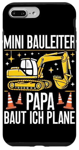 Mini Bauleiter Papa Baut ich Plane Bagger Baustelle Kinder Hülle für iPhone 7 Plus/8 Plus Mini Bauleiter Papa Baut ich Plane Bagger Baustelle Kinder Hülle für iPhone 7 Plus/8 Plus von Bauarbeiter Baumaschinen Kinder Geschenke Jungen