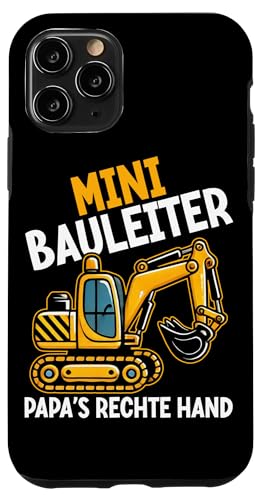 Mini Bauleiter Papa's Rechte Hand Bagger Baustelle Kinder Hülle für iPhone 11 Pro Mini Bauleiter Papa's Rechte Hand Bagger Baustelle Kinder Hülle für iPhone 11 Pro von Bauarbeiter Baumaschinen Kinder Geschenke Jungen