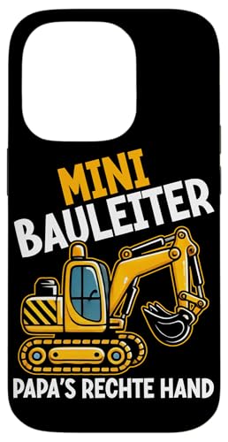 Mini Bauleiter Papa's Rechte Hand Bagger Baustelle Kinder Hülle für iPhone 14 Pro Mini Bauleiter Papa's Rechte Hand Bagger Baustelle Kinder Hülle für iPhone 14 Pro von Bauarbeiter Baumaschinen Kinder Geschenke Jungen