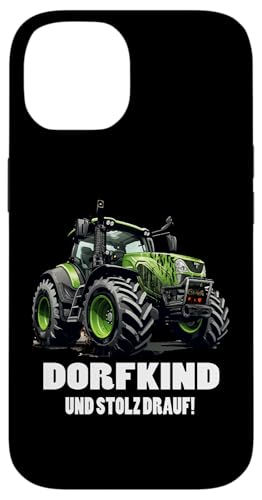 Hülle für iPhone 14 Dorfkind Traktor Design Landwirt & Bauern Trecker Geschenk von Bauer & Landwirt Dorfkind Geschenke