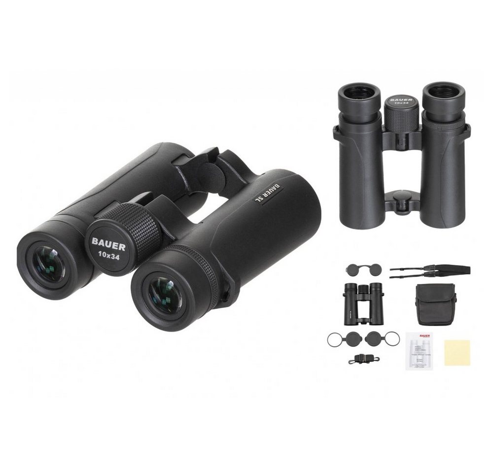 Bauer Fernglas, Outdoor SL, 10 x 34, wasserdicht, schwarz Fernglas Bauer Fernglas, Outdoor SL, 10 x 34, wasserdicht, schwarz Fernglas von Bauer