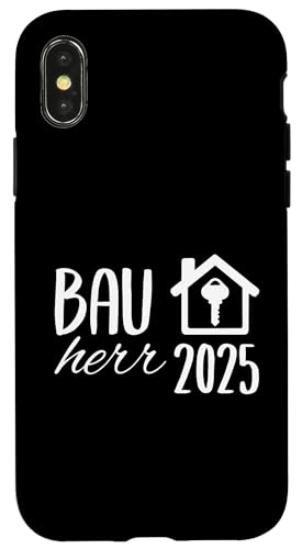 Bauherr 2025 Hausbau Eigenheim Bauherren Hülle für iPhone X/XS Bauherr 2025 Hausbau Eigenheim Bauherren Hülle für iPhone X/XS von Bauherr & Bauherrin Geschenk für Hausbau Eigenheim