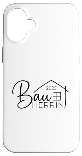 Bauherrin 2025 Hausbau Eigenheim Bauherren Hülle für iPhone 16 Plus Bauherrin 2025 Hausbau Eigenheim Bauherren Hülle für iPhone 16 Plus von Bauherr & Bauherrin Geschenk für Hausbau Eigenheim