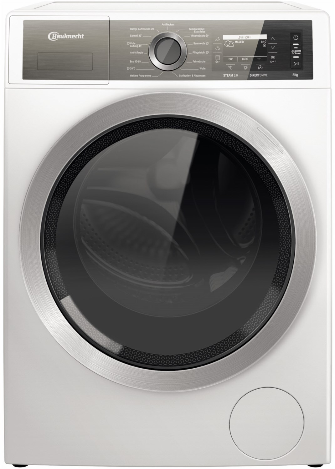 B7X 89 Silence DE Stand-Waschmaschine-Frontlader weiss / A B7X 89 Silence DE Stand-Waschmaschine-Frontlader weiss / A von Bauknecht