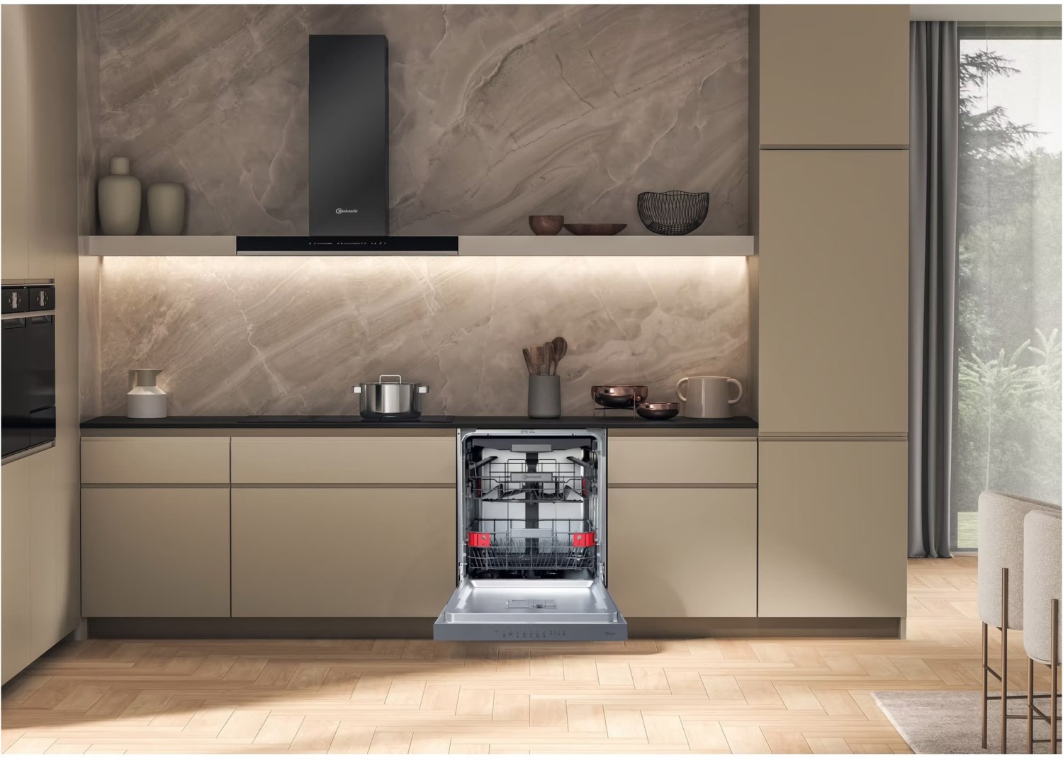 BKSV1 PAN Teilintegrierter Einbau-Geschirrspüler 60 cm edelstahloptik / A BKSV1 PAN Teilintegrierter Einbau-Geschirrspüler 60 cm edelstahloptik / A von Bauknecht