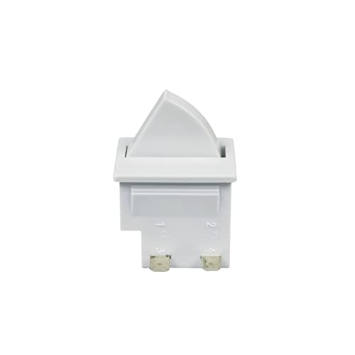Bauknecht 481010398859 ORIGINAL Tastenschalter Lichtschalter Wippschalter Schalter Kühlschrank auch Indesit C00311221 von Whirlpool