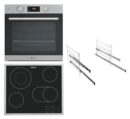 Bauknecht BAKO Steam Radiant Backofen-Kochfeld Kombination/EEK A+ / Dampf-Backofen GentleSteam/PowerHeißluft / 2-fach Backauszug/Glaskeramik-Kochfeld 60cm von Bauknecht