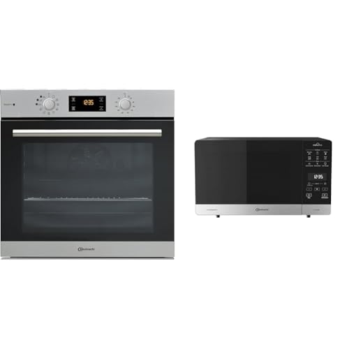 Bauknecht BAR2S K8 V2 IN Dampf-Backofen inklusive 2-fach Backauszug/A+/71 L Maxi-Garraum & MW 59 MB Mikowellen- Backofen/freistehend / 25 l Garraum / 3D-System von Bauknecht