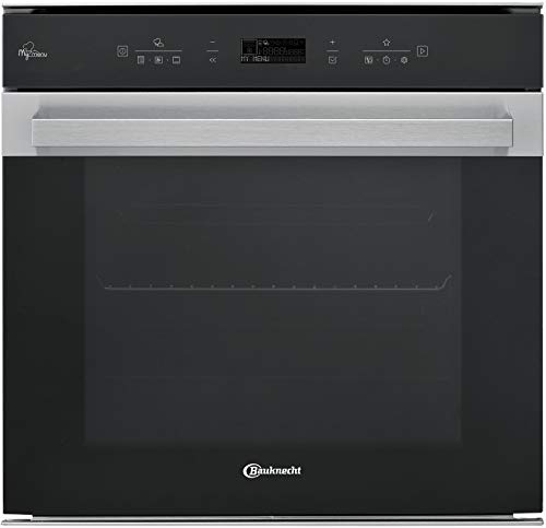 Bauknecht BIK7 CHC8TS PT Einbau-Backofen mit Display und Hydrolyse (73l) /Heißluftbackofen mit 53 Funktionen/HomeNet App/DiamondClean – hydrolytische Reinigungsfunktion/My Menu/ProTouch/Slow Cooking von Bauknecht