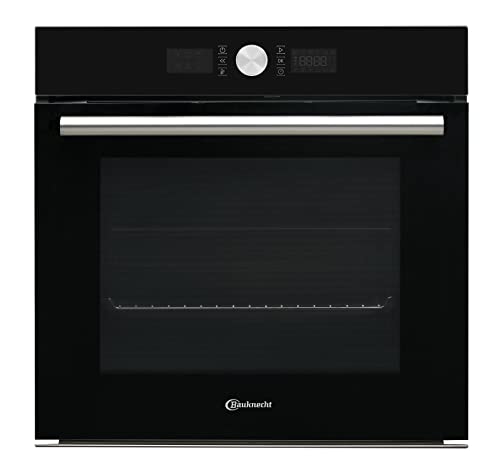 Bauknecht BIR4 DH8FS2 ES Einbau-Backofen mit Hydrolyse (71l) Heißluftbackofen mit 16 Funktionen PowerHeißluft DiamondClean hydrolytische Reinigungsfunktion Multi-Level-Kochen Maxi Cooing Schwarz von Bauknecht