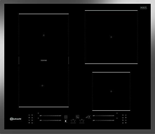 Bauknecht Induktions-Kochfeld BS 7160C FT / Flexi Duo / Booster/ Direct Access-Touch Control / Restwärmeanzeige/ flacher Edelstahl-Rahmen 50.7 x 67 x 54 cm von Bauknecht