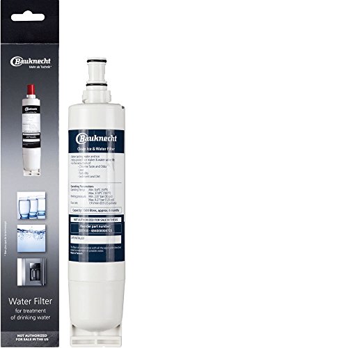 Bauknecht SBS103 Wasserfilterpatrone für Bauknecht Side-by-Side Kühlschrank, 6 cm Bauknecht SBS103 Wasserfilterpatrone für Bauknecht Side-by-Side Kühlschrank, 6 cm von Bauknecht
