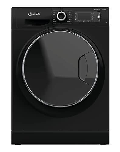 Bauknecht WM BB 8AA Waschmaschine Frontlader/8kg/ EEK A/Active Care Color+/kraftvolle Fleckentfernung/Dampf Programme/Steam Hygiene mit Antivirus/Steam Refresh/Stopp&Add Funktion/schwarz von Bauknecht