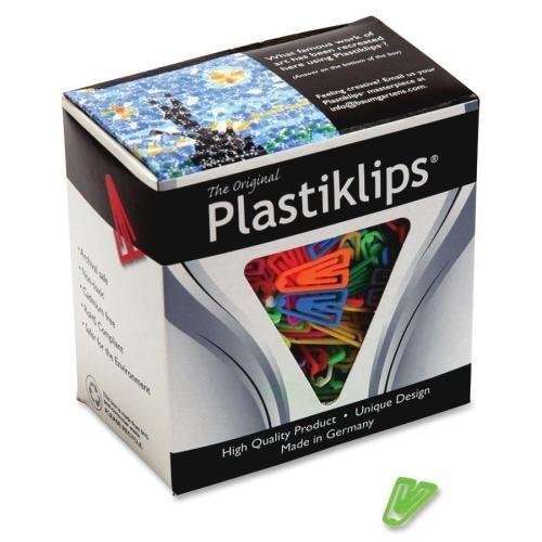 Baumgartens lp-0200 Büroklammer Plastiklips aus Clip – Kleine – 1000/Box – Sortiert von Baumgartens