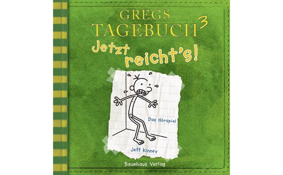Baumhaus Verlag Hörspiel-CD Gregs Tagebuch 3 - Jetzt reicht\'s! von Baumhaus Verlag