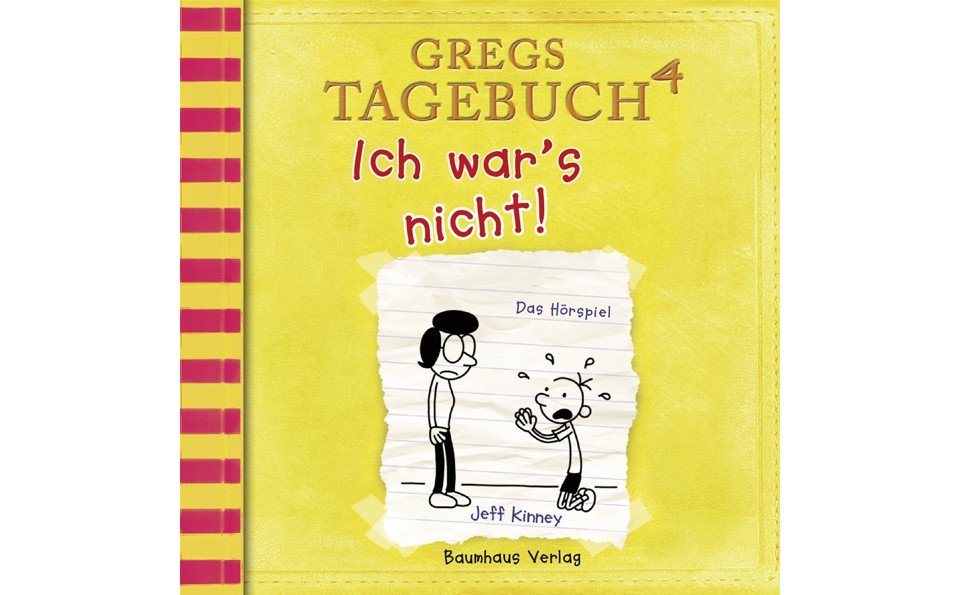 Baumhaus Verlag Hörspiel-CD Gregs Tagebuch 4 - Ich war's nicht! von Baumhaus Verlag