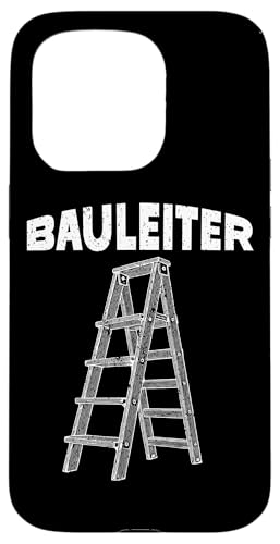 Bauleiter Bauunternehmer Projektleiter Lustige Bauarbeiter Hülle für iPhone 15 Pro von Baustelle Baumaschinenführer Koordinator Bauleiter