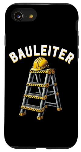 Bauleiter Bauunternehmer Projektleiter Lustige Bauarbeiter Hülle für iPhone SE (2020) / 7 / 8 von Baustelle Baumaschinenführer Koordinator Bauleiter
