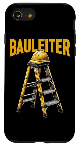 Bauleiter Bauunternehmer Projektleiter Lustige Bauarbeiter Hülle für iPhone SE (2020) / 7 / 8 von Baustelle Baumaschinenführer Koordinator Bauleiter