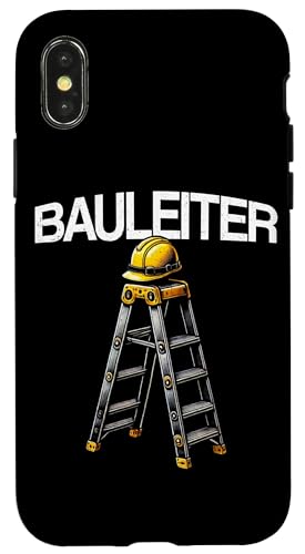 Bauleiter Bauunternehmer Projektleiter Lustige Bauarbeiter Hülle für iPhone X/XS Bauleiter Bauunternehmer Projektleiter Lustige Bauarbeiter Hülle für iPhone X/XS von Baustelle Baumaschinenführer Koordinator Bauleiter