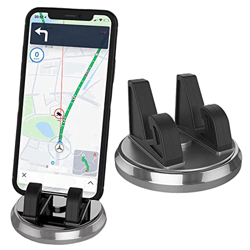 Bavokon Telefonhalter Dashboard, Kompakter Autotelefonhalter, 360° drehbarer Autotelefonhalter, Wiederverwendbarer Silikon-Handyhalter für das Auto Verschiedene kompatibel für Smartphone, GPS von Bavokon