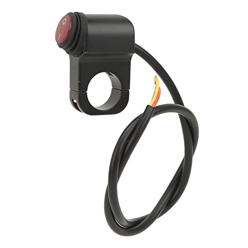 Baxnore 22 mm Motorrad -Lenkerschalter, Aluminiumlegierung wasserdichtem Scheinwerfer -Nebel -Leuchtsteuer -Taste mit 53 cm Liming -Anzeige für den Zyklusteil Baxnore 22 mm Motorrad -Lenkerschalter, Aluminiumlegierung wasserdichtem Scheinwerfer -Nebel -Leuchtsteuer -Taste mit 53 cm Liming -Anzeige für den Zyklusteil von Baxnore