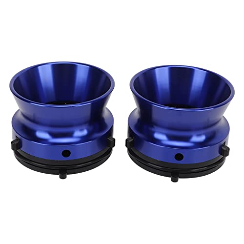 Baxnore Poliertes Aluminium -Nab -Hub -Adapter, 10 -Zoll -Universal -Ladungsgerät mit abgeschlossenem Design, Hochleistungslegierungskonstruktion für professionelle Eröffnungssysteme, 1 (Blau) von Baxnore