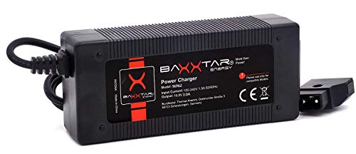 Baxxtar (3A) D-Tap Ladegerät Netzteil für V-Mount Akkus - Video Dauerlicht usw. von Baxxtar